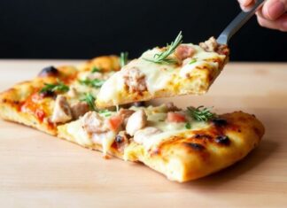 Пицца с индейкой и розмарином: ароматный воскресный обед, который хочется повторять