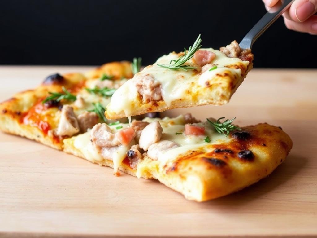 Пицца с индейкой и розмарином: ароматный воскресный обед, который хочется повторять