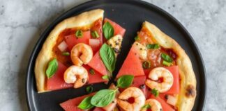 Пицца с грейпфрутом и креветками: неожиданный дуэт вкусов, который стоит попробовать