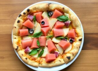 Пицца с хамоном и дыней: испанская классика, которая звучит как лето