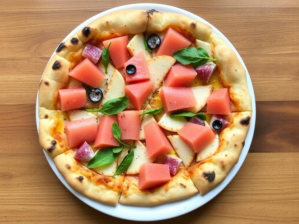 Пицца с хамоном и дыней: испанская классика, которая звучит как лето