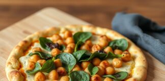 Пицца с нутом и шпинатом: простой рецепт с неожиданной глубиной вкуса