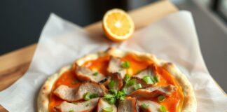 Пицца с копчёной уткой и апельсиновым соусом: хитрый дуэт вкусов для вечернего эксперимента