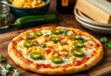Пицца с кукурузой и халапеньо: мексиканский стиль, который заправляет аплодисменты вкусу