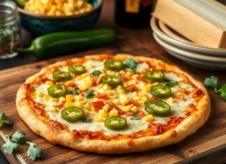 Пицца с кукурузой и халапеньо: мексиканский стиль, который заправляет аплодисменты вкусу