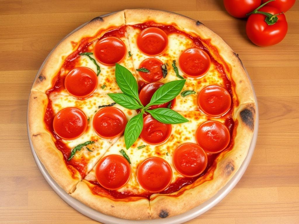 Пикантная симфония: пицца с пепперони и острым соусом для любителей пикантного