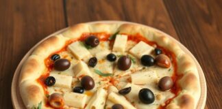 Пицца с артишоками и маслинами: средиземноморский колорит