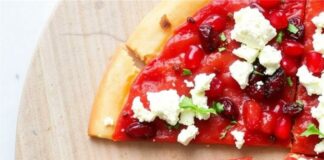 Пицца с гранатом и фетой: яркий вкус, который оживит любую вечеринку