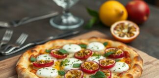 Пицца с маракуйей и козьим сыром: экзотика на столе