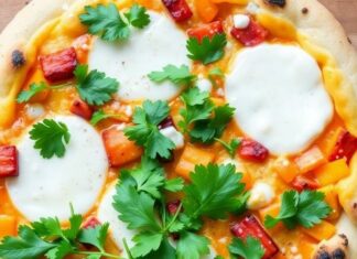 Пицца с бататом и кориандром: осенний вариант, который согревает вечер