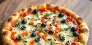 Пицца с анчоусами и оливками: средиземноморская классика для ценителей