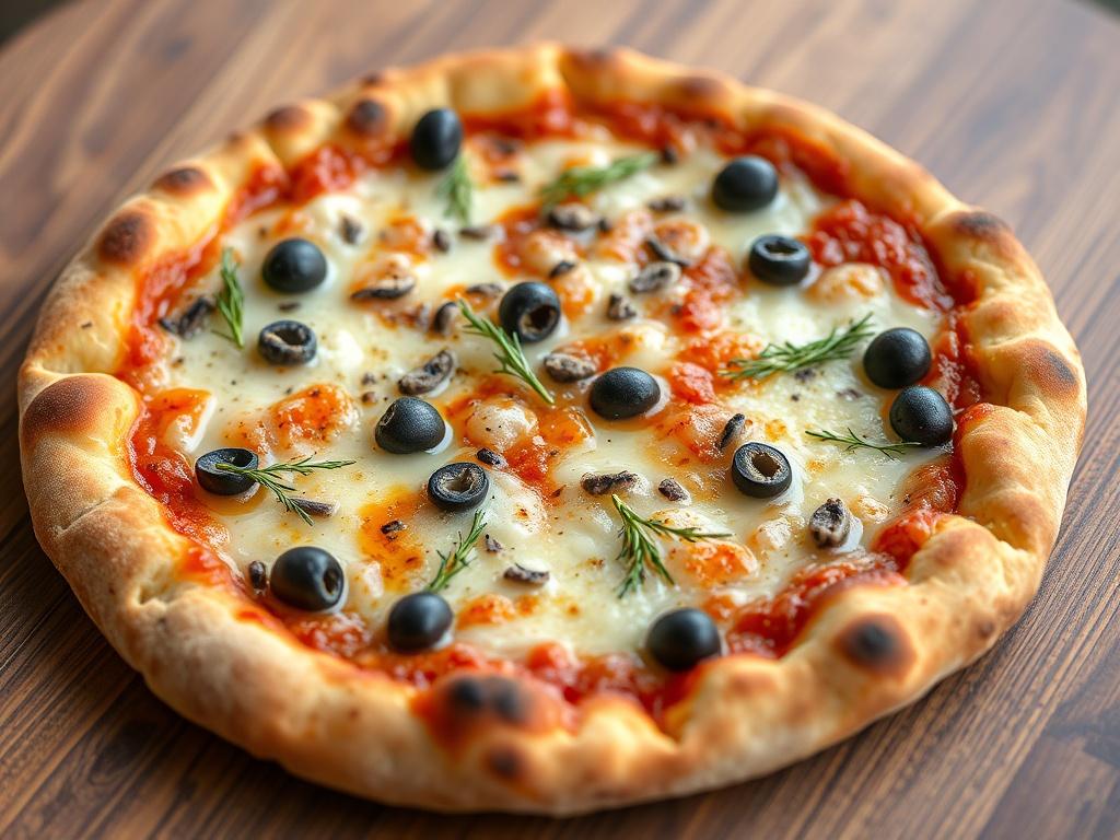 Пицца с анчоусами и оливками: средиземноморская классика для ценителей