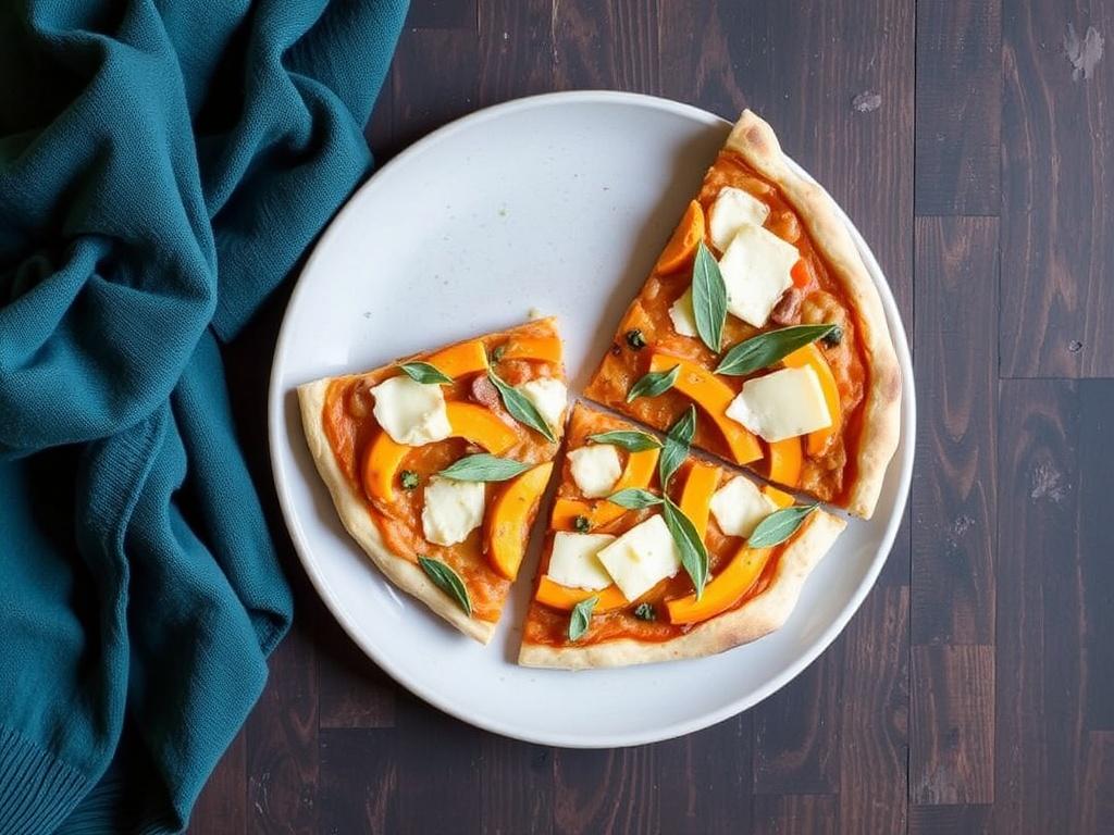 Пицца с тыквой, пармезаном и шалфеем: осенний рецепт