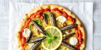 Пицца с сардинами и лимоном: рыбный вариант, который удивит вкусом