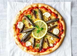Пицца с сардинами и лимоном: рыбный вариант, который удивит вкусом