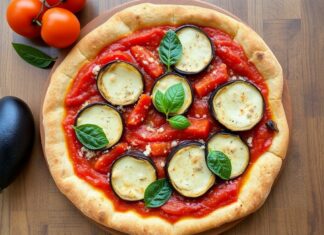 Пицца с баклажанами и томатным соусом: летний выбор, который радует голод и настроение