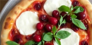 Пицца с камамбером и клюквой: французский стиль, который удивит гостей
