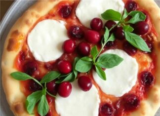 Пицца с камамбером и клюквой: французский стиль, который удивит гостей