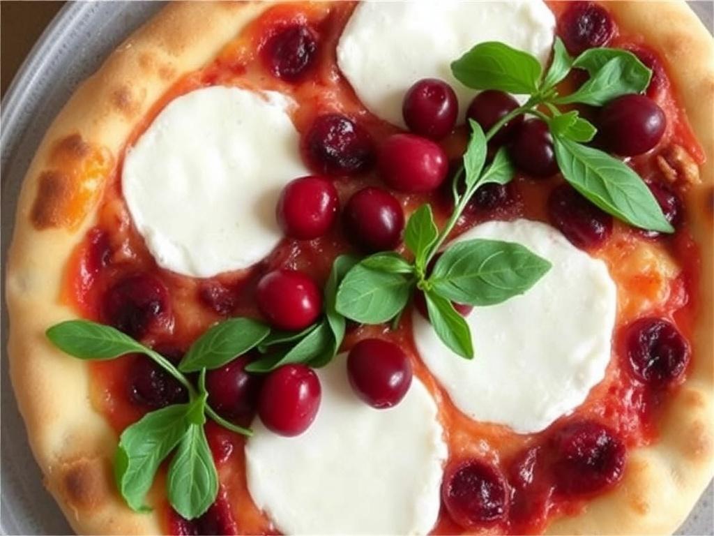 Пицца с камамбером и клюквой: французский стиль, который удивит гостей