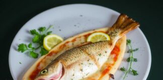 Пицца с судаком и лимоном: море в каждом кусочке