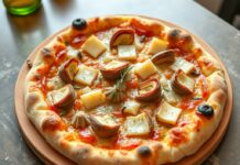 Пицца с артишоками и пармезаном: итальянская изысканность