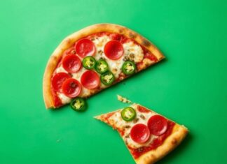 Пицца с пепперони и халапеньо: острота по‑мексикански