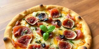 Пицца с прошутто котто и инжирным джемом: неожиданное сочетание, которое радует с первой порцией