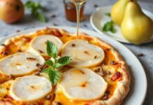 Пицца с грушей и мёдом: сладкий десерт на тонком тесте, который удивит друзей Пицца с грушей и мёдом: сладкий десерт на тонком тесте, который удивит друзей