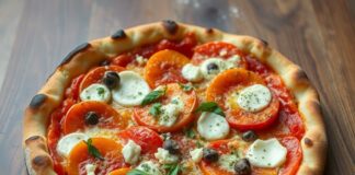 Пицца с хурмой и горгонзолой: неожиданный дуэт, который перевернет ваше представление о вкусе