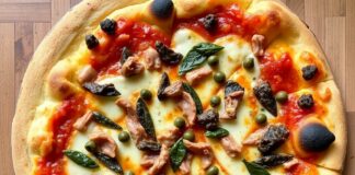 Пицца с анчоусами и каперсами: неаполитанская классика