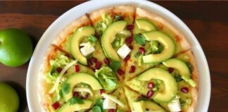 Пицца с авокадо и лаймом: свежий летний вариант