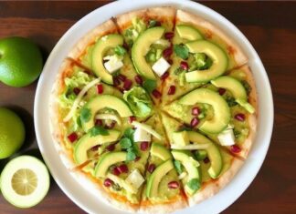 Пицца с авокадо и лаймом: свежий летний вариант