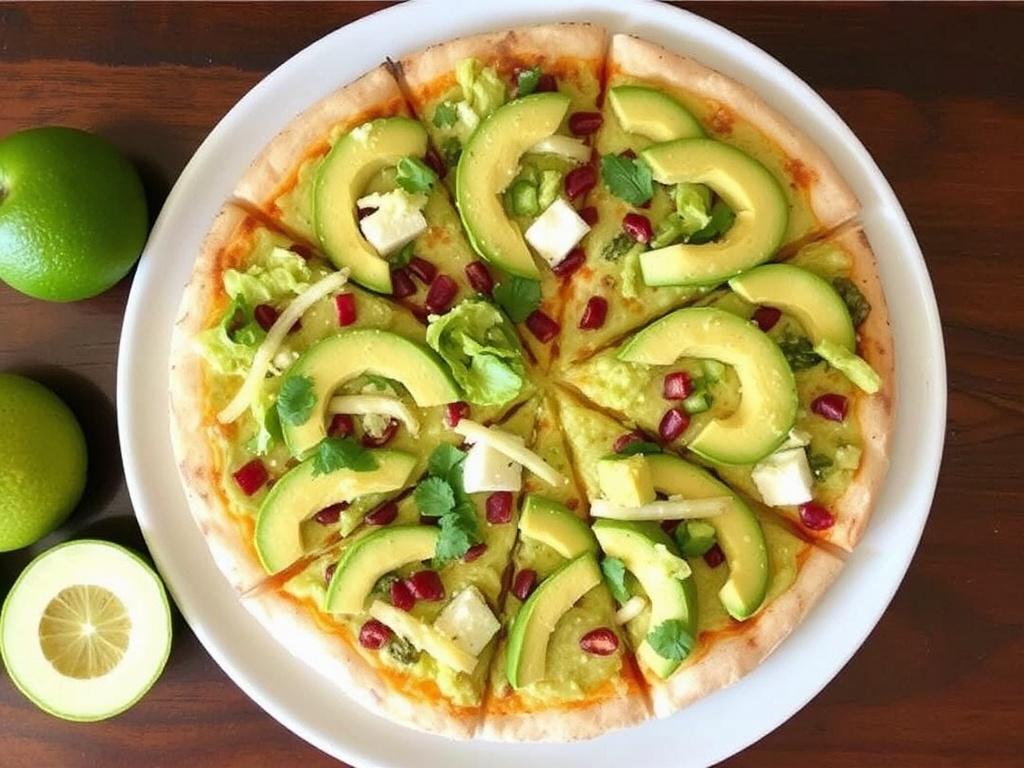 Пицца с авокадо и лаймом: свежий летний вариант