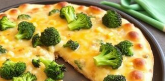 Пицца с брокколи и чеддером: витаминный заряд, который можно съесть с удовольствием