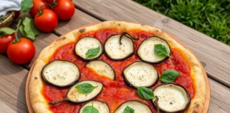Пицца с баклажанами и томатным соусом: летний выбор для пикника