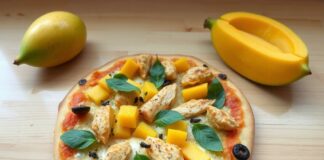 Пицца с манго и курицей: экзотический микс, который удивит гостей и порадует домочадцев