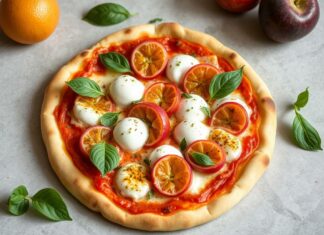 Пицца с маракуйей и моцареллой: тропический шторм на тонком тесте