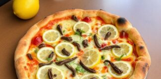 Пицца с анчоусами и лимоном: простота Неаполя Пицца с анчоусами и лимоном: простота Неаполя