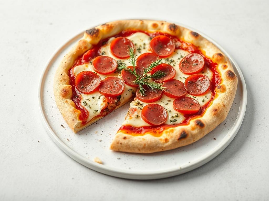 Пицца с салями и орегано: итальянский колорит на вашей тарелке