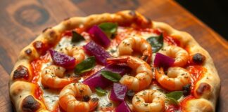 Пицца с драконьим плодом и креветками: экзотика на вашей тарелке