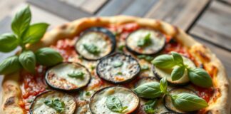 Пицца с баклажанами и базиликом: летний аромат с итальянскими корнями