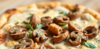 Пицца с грибами и сливочным соусом: секрет идеальной нежности и насыщенного вкуса