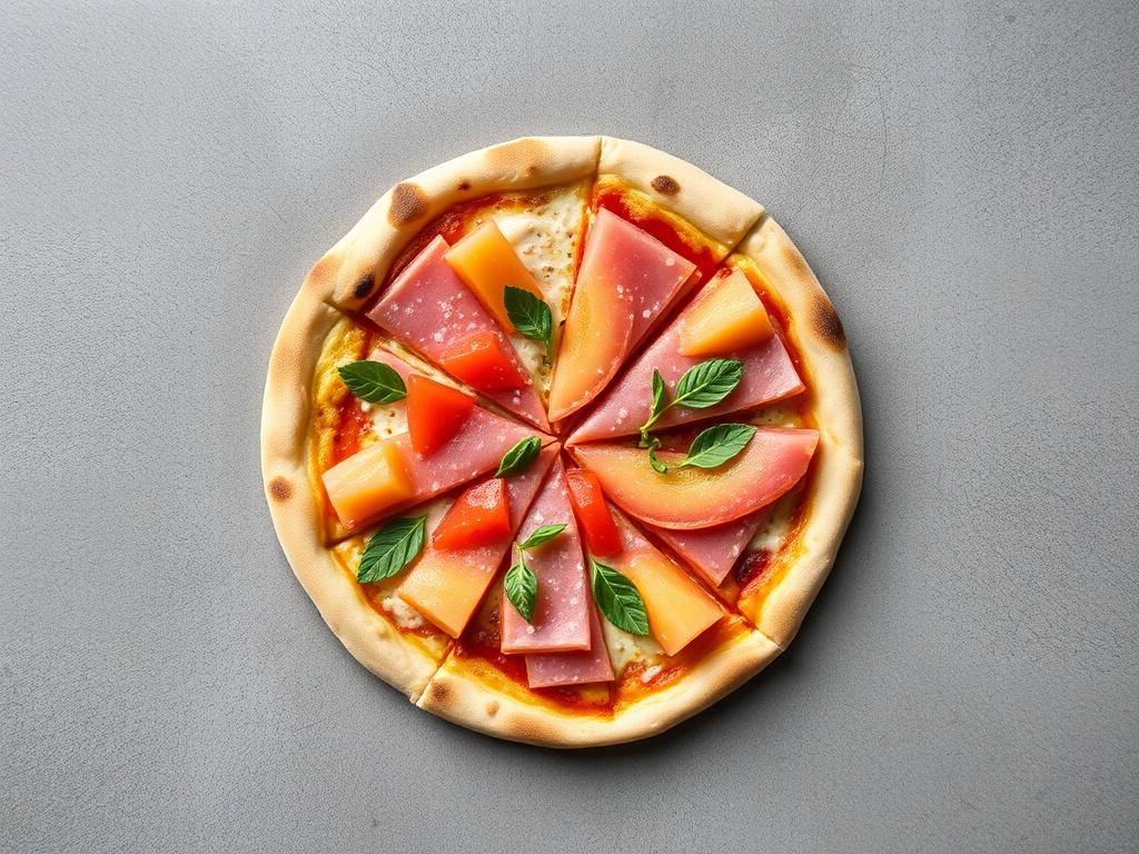 Пицца с хамоном и дыней: хитрый дуэт на тарелке
