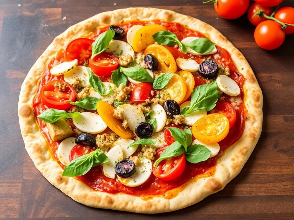 Пицца на лаваше с овощами: быстрый рецепт без замешивания теста