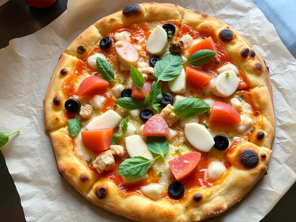 Пицца с личи и курицей: фруктовый акцент, который удивляет вкус