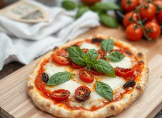 Пицца с вялеными томатами и базиликом: простота Италии в домашней печи
