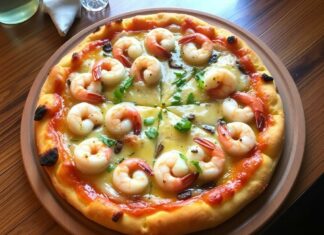 Пицца с креветками в чесночном масле: изысканный выбор