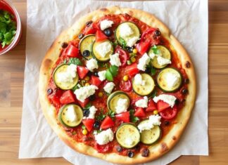 Пицца с кабачками и фетой: летний рецепт, который превращает простой вечер в праздник