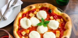 Пицца с кампари и моцареллой: горьковато-сладкий баланс