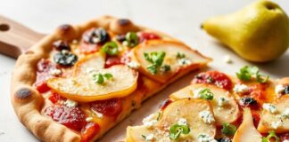Пицца с грушей и голубым сыром: сладкий и соленый дуэт, который переворачивает привычные вкусовые правила